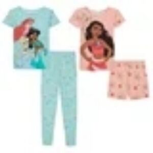 Princess Kids' 4-piece Pajama Set